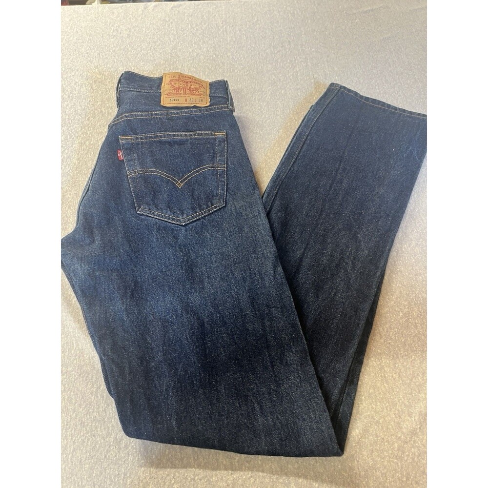 VTG Levi’s 501xx Button Fly Jeans 90’s Mexico 32x38 Please Read 34” Inseam